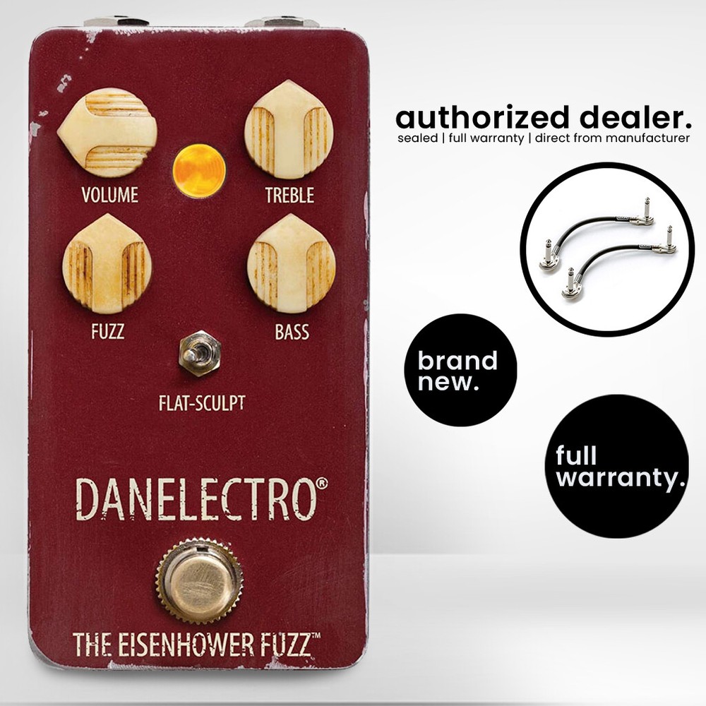 Danelectro The Eisenhower Fuzz Guitar Effects Pedal