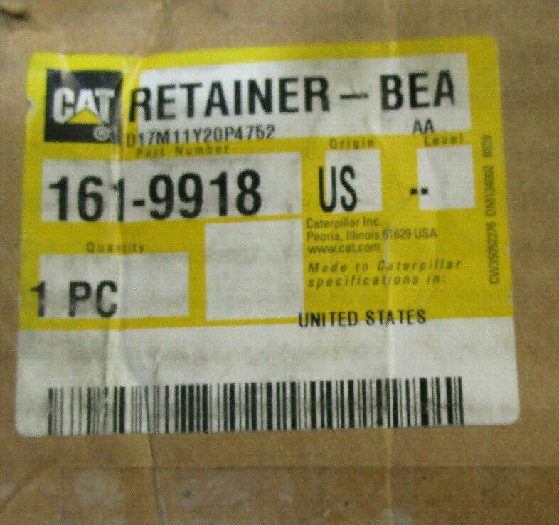 161-9918 CAT Bearing Retainer
