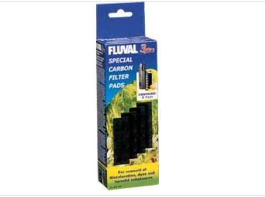 Fluval 3 Plus Carbon  pads - 4 pack
