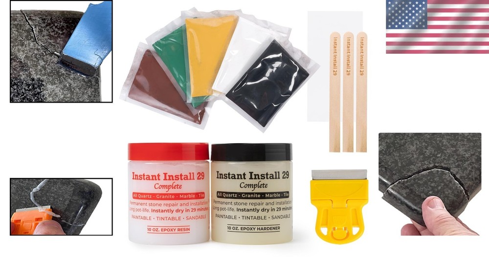Epoxy Repair Kit - Granite Marble Tile