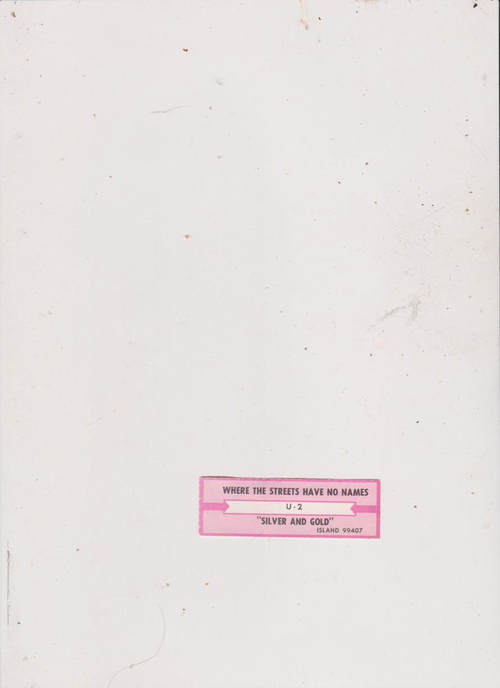 U 2- jukebox title strip
