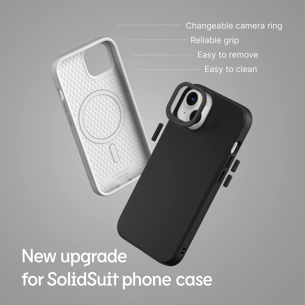 RhinoShield SolidSuit MagSafe Case for iPhone 13/14 | Shock Absorption