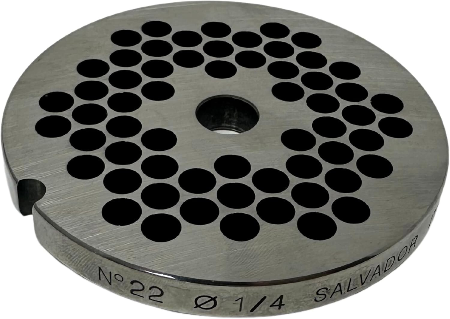 #22 Meat Grinder Plate. (#22 Reversible 1/4")