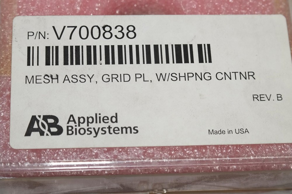 APPLIED BIOSYSTEMS V700838 MESH ASSAY GRID PLATE