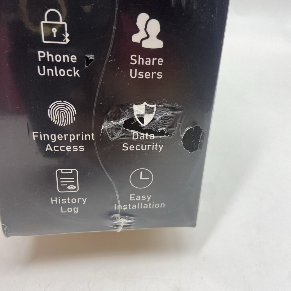 GeekTale Smart Lock Deadbolt Fingerprint ‎RD02 Aged Bronze