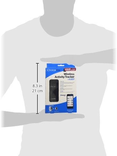 ICHOICE STAR A30 BLUETOOTH WIRELESS ACTIVITY & SLEEP TRACKER - BLACK