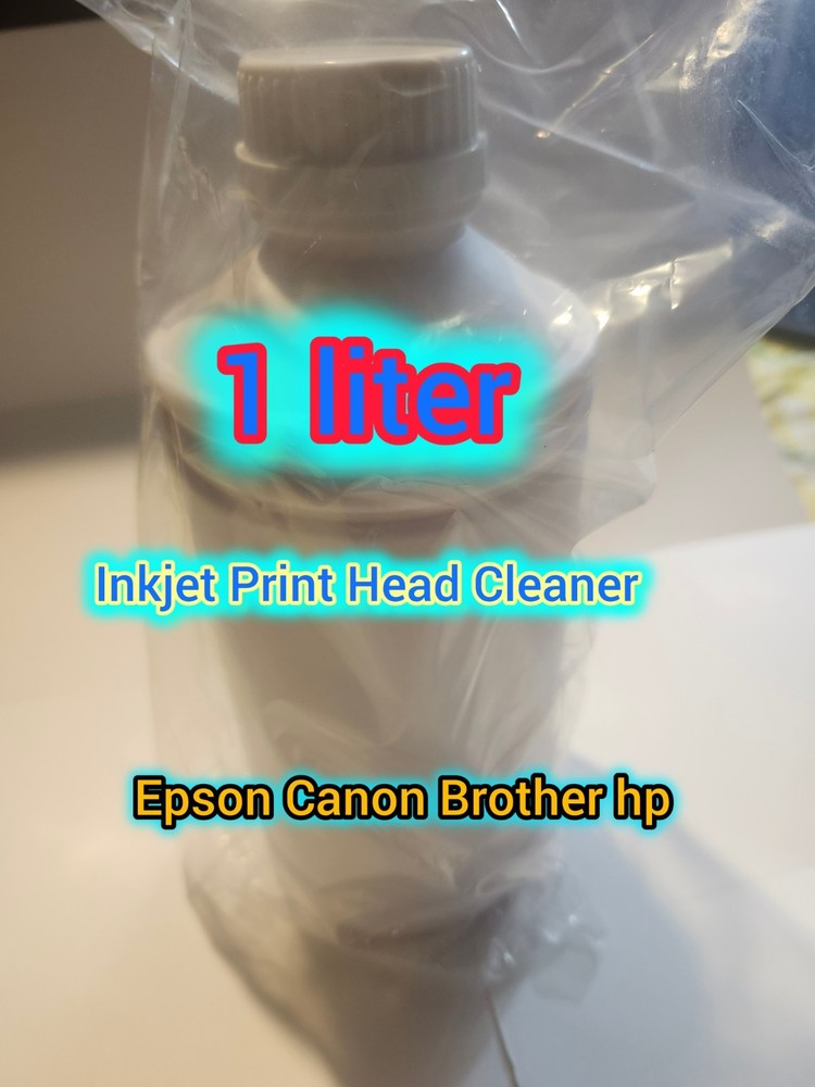 1 liter Epson Printer Cleaning Unlock Print Head Nozzle Cleaner Solution Flush