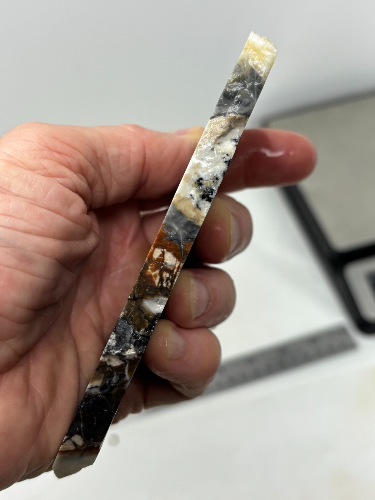 Picasso Marble (Jasper) end Slab Cabbing Lapidary Utah Combo Ship Avail