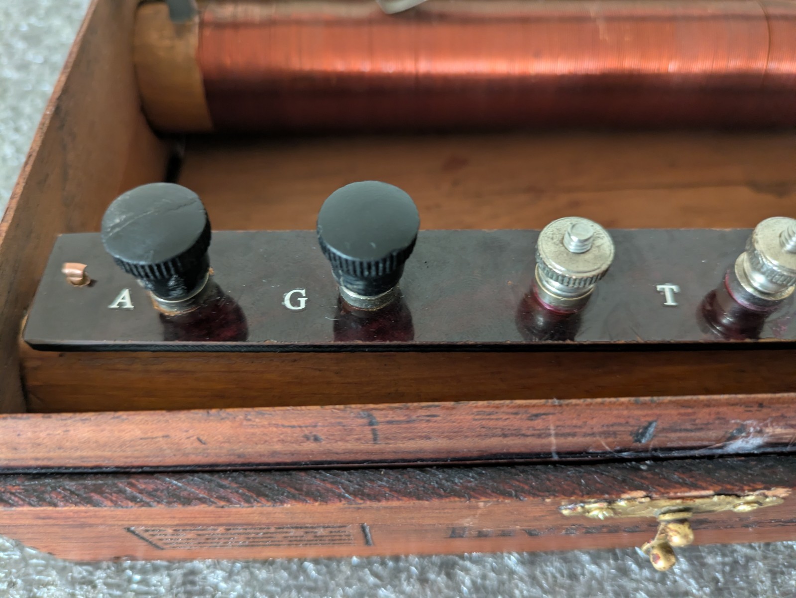 Vintage Crystal Radio Set from 60's