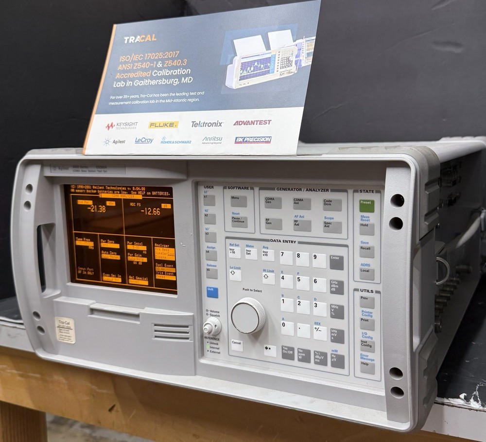 Agilent 8935/E6380A CDMA Base Station Test Set