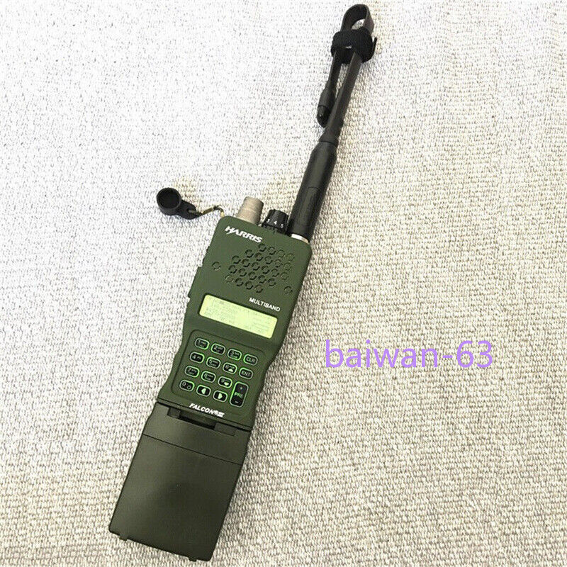 US Stock TRI AN/PRC 152 Multiband 12.6V 15W Handheld Radio MBITR Aluminum Shell