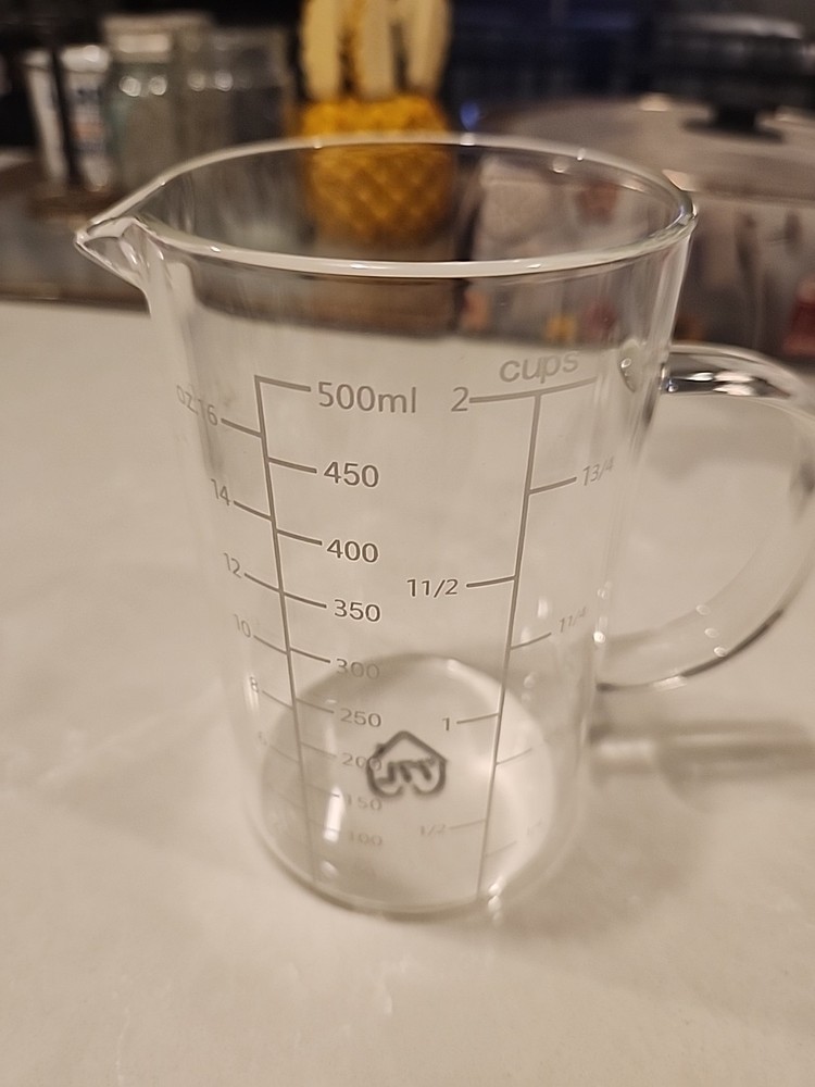 77L 2 Cup  Glass Measuring Cup