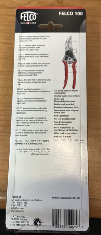 New Felco 100 Pruning Shears