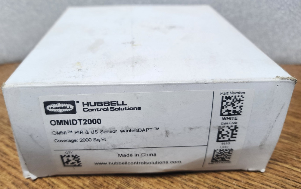 🤠 NEW HUBBELL CONTROL SOLUTIONS OMNI PIR & US SENSOR OMNIDT2000 MISSING HARDWAR