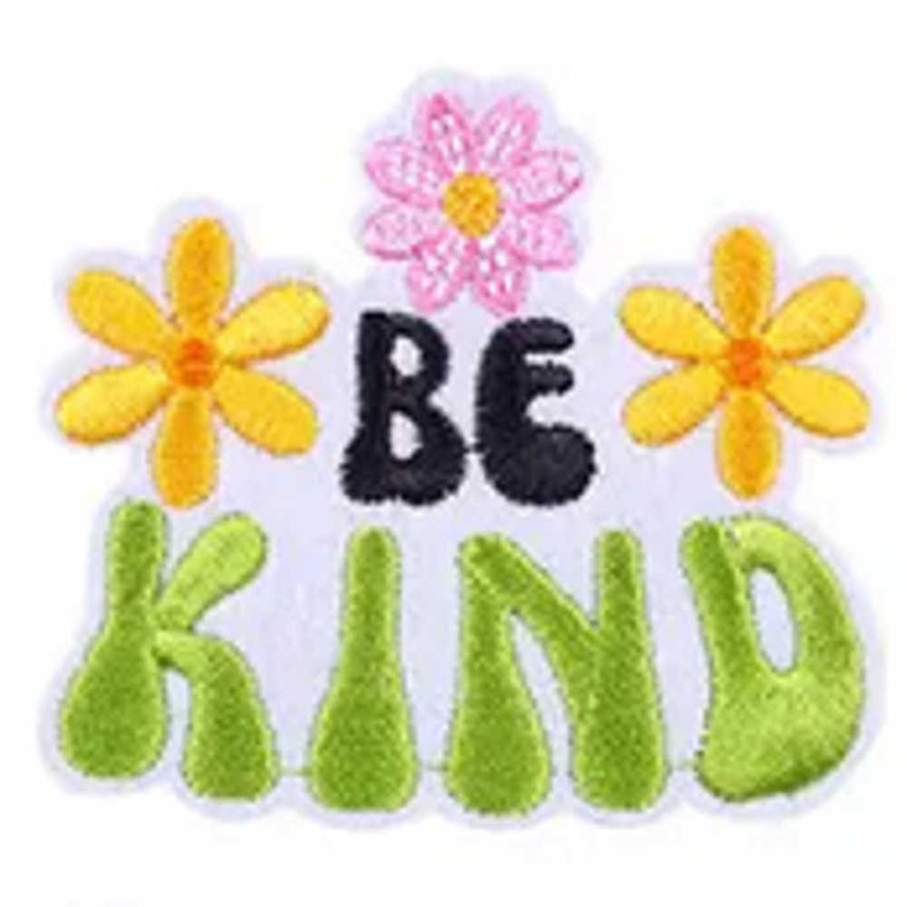 Be Kind - Embroidered Patch