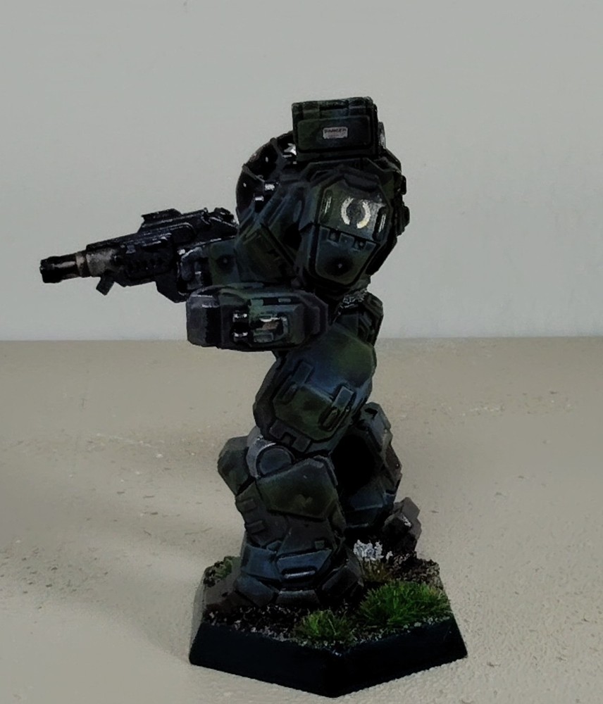 Battletech Pro-Painted Battlemaster 3d Printed Miniature