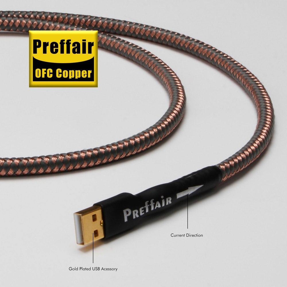 Type A-B USB2.0 Data Cord Gold Plated USB Cable Audio Sound Card DAC Decoder New