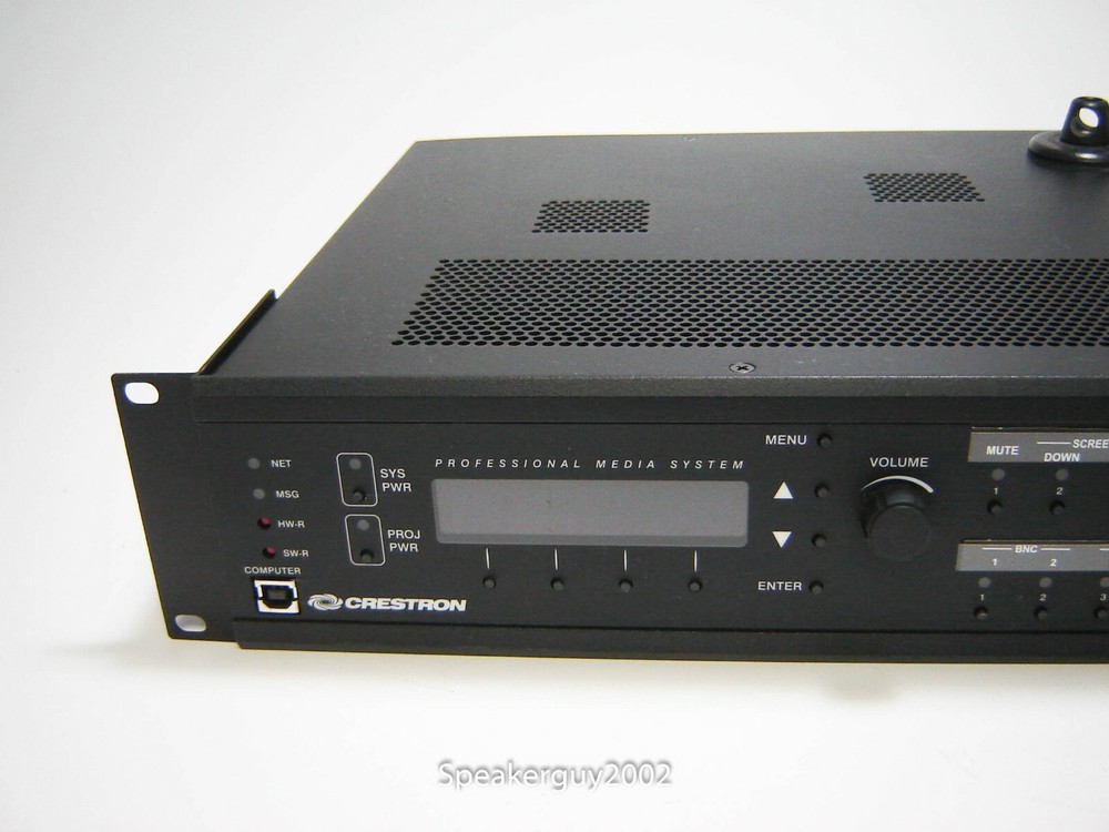 Rack Mountable Crestron MPS-100 / Multimedia Presentation System / 4456884 -- CC