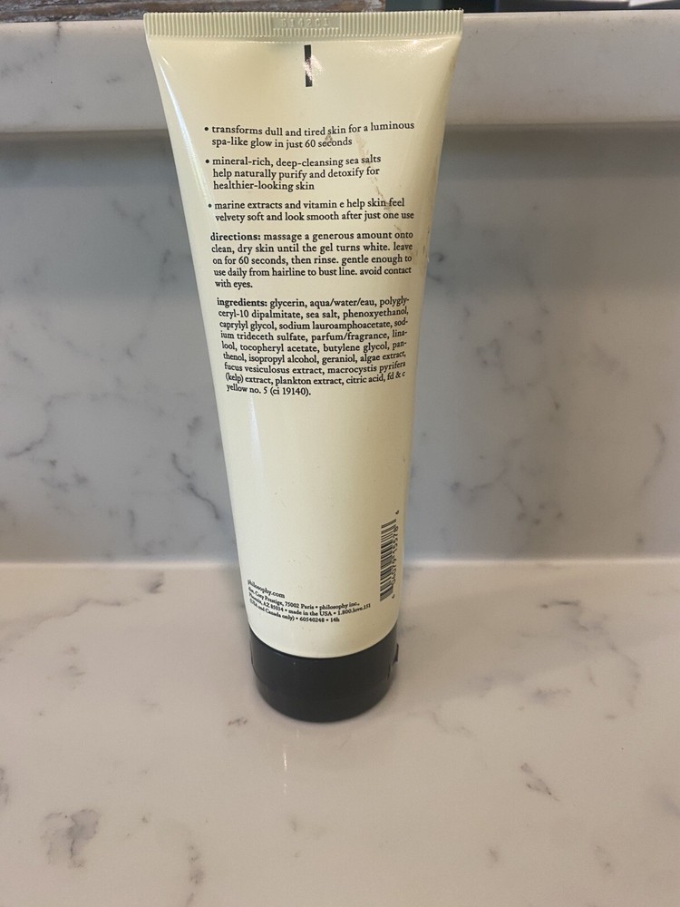 PHILOSOPHY PURITY MADE SIMPLE DEEP-CLEAN MASK 8 oz NEW & SEALED *Read