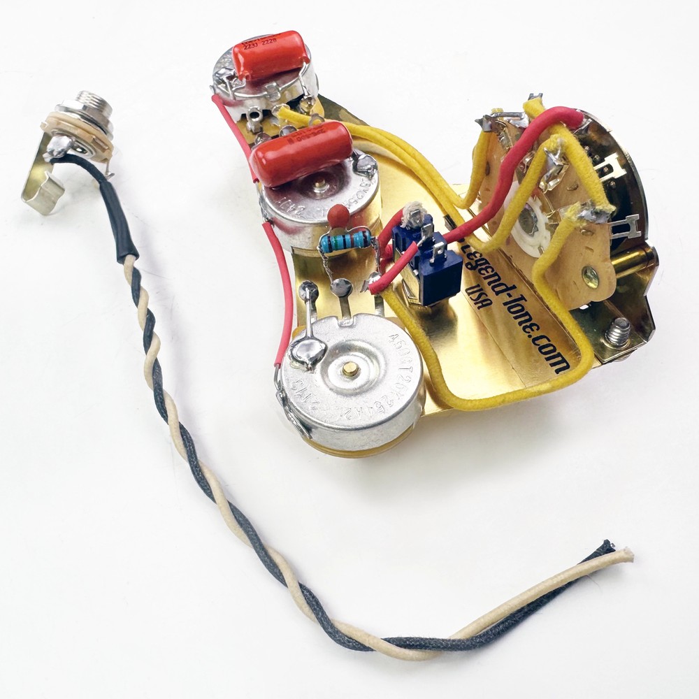 Fender Stratocaster Custom 7-Way (Gilmour) Wiring Harness SPST (w/Split Tone)