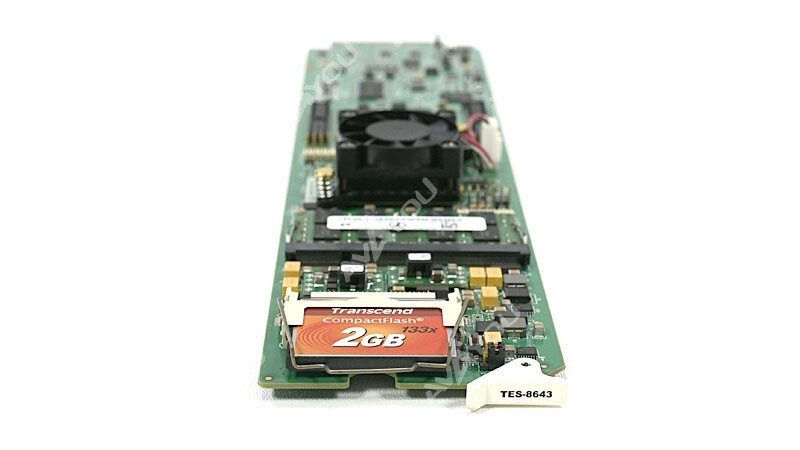 Ross openGear TES-8643 3G/HD/SD SDI VANC Video Processor w/ backplane