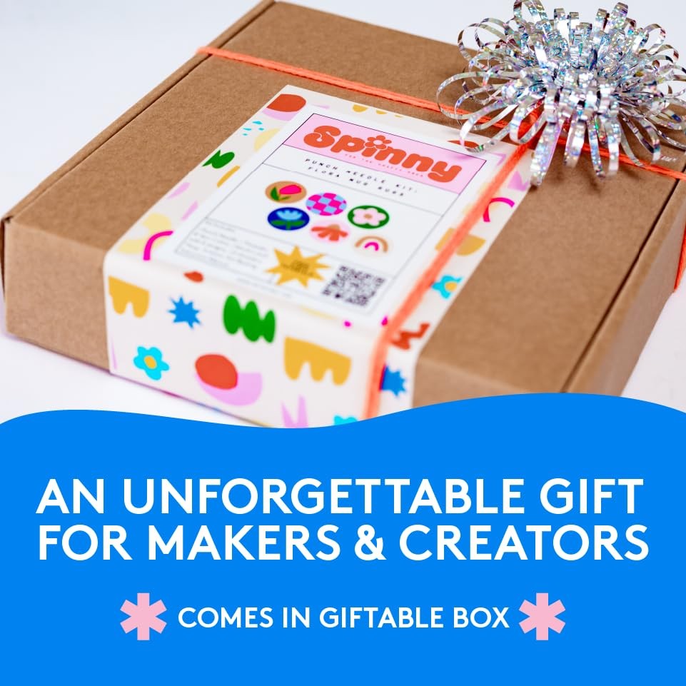 Punch Needle Coaster Kit for Beginners: Includes Video Tutorials and More!