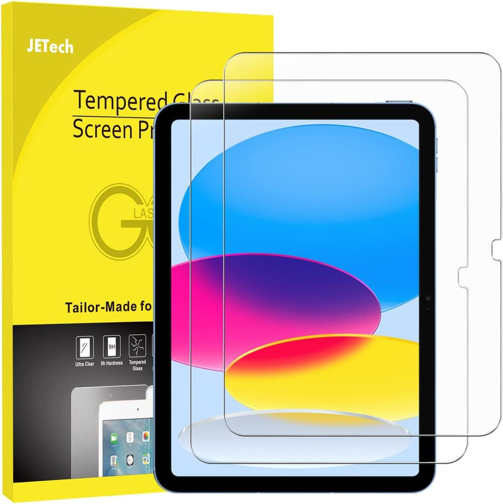 Jetech Screen Protector for Ipad (A16) 11Th/10Th Generation (2025/2022), 9H Temp