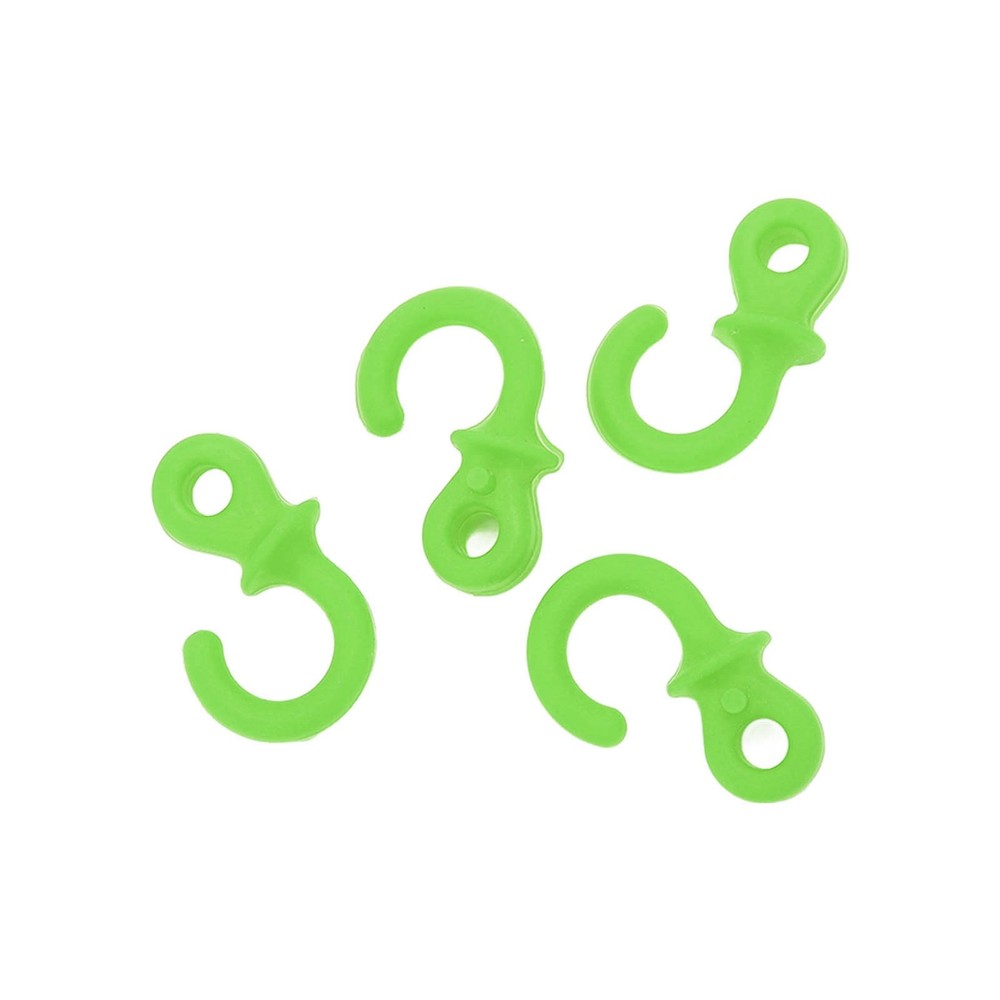 Green 4Pcs Archery Bow String Silencers Monkey Tail Compound Bow String WT