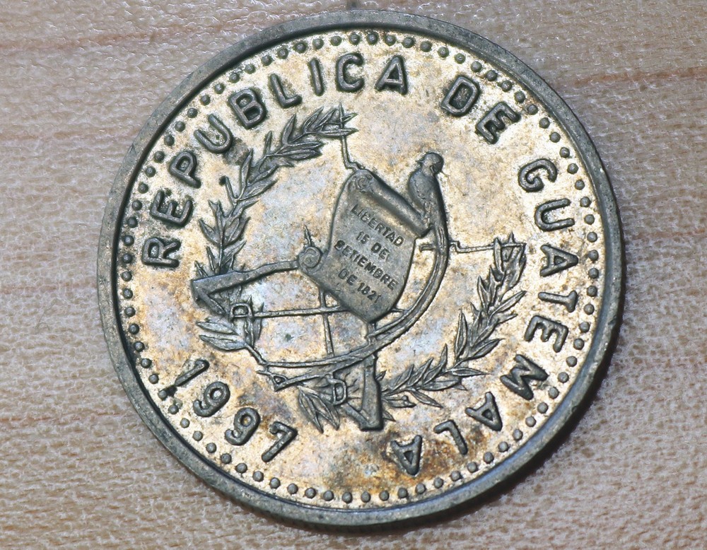 1997 Guatemala 10 Centavos