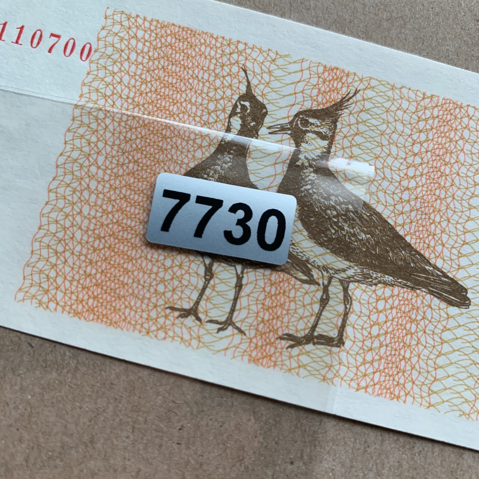 Birds Lithuania 1 Talonas Banknote 1992 EX USSR Lithuanian Currency Paper Money