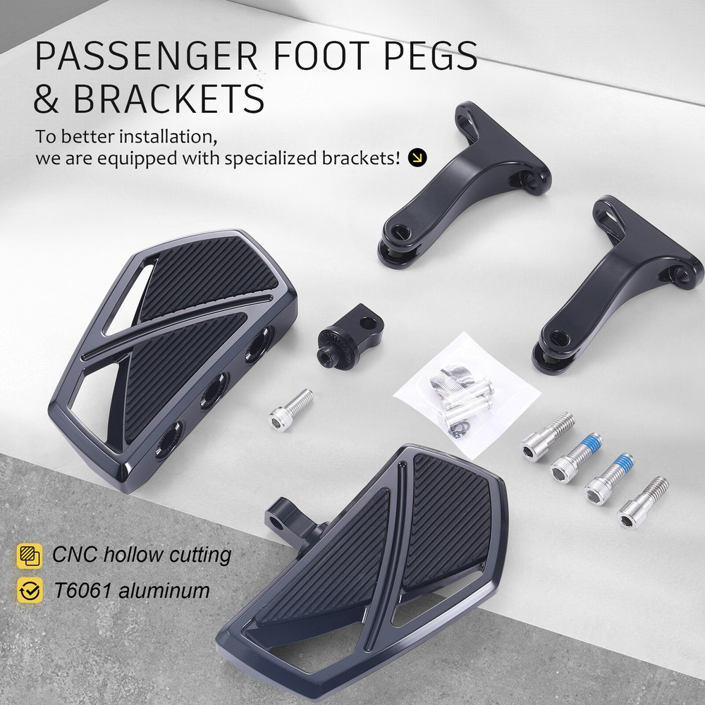 Phantom Front & Rear Floorboard System for Harley Touring FLHX (2014-Present)