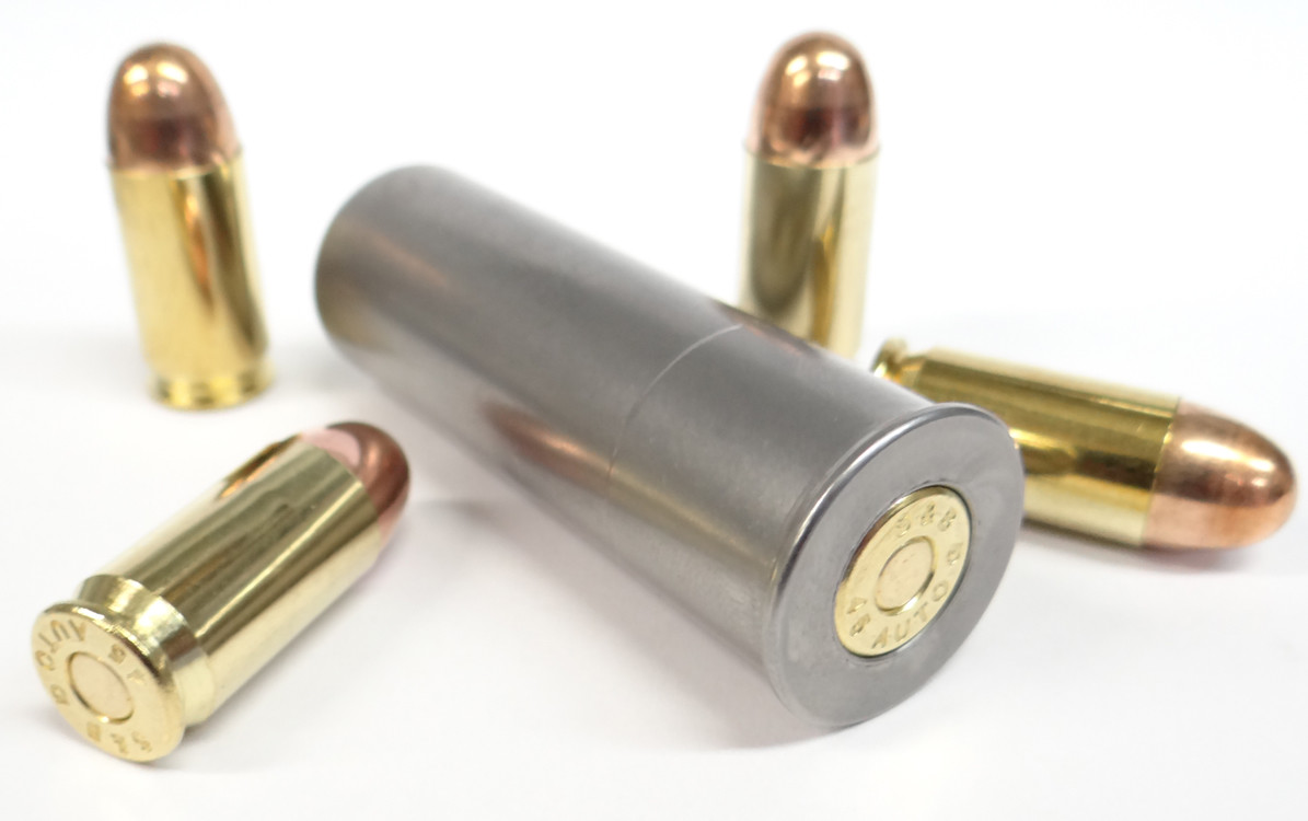 12GA to 45 ACP Shotgun Adapter - Chamber Reducer - Stainless - Free Case & Ship!