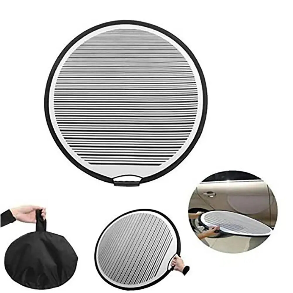 Flexible Foldable Lined Light Reflector Board Portable Dent Remover Testing Tool