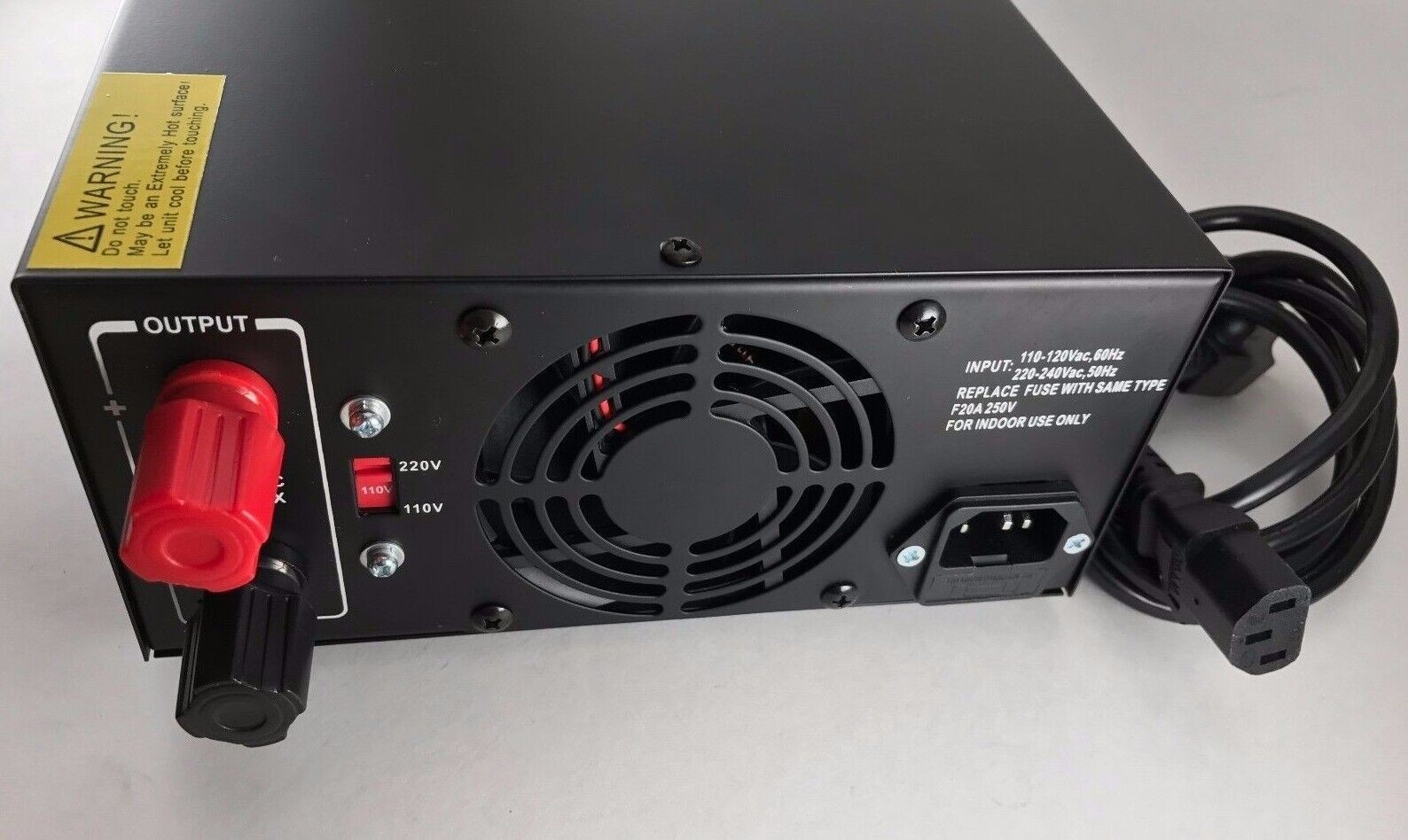 60 Amp Power Supply DELTA DPS60M 12v AC/DC w/ Variable Voltage For Ham CB Radio