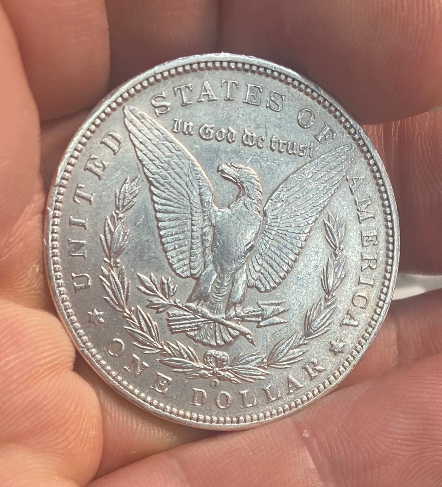 1890-O Morgan Silver Dollar
