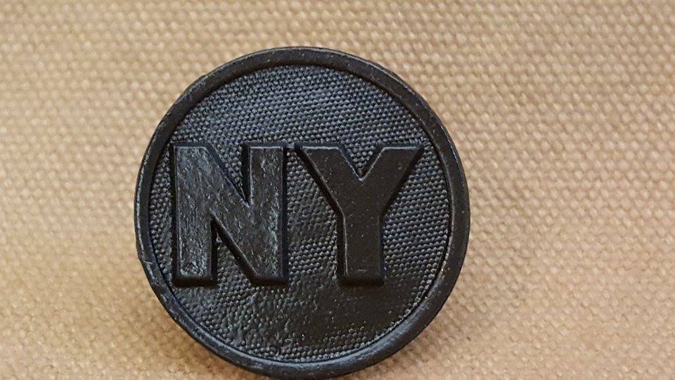 WWI New York Collar Disk