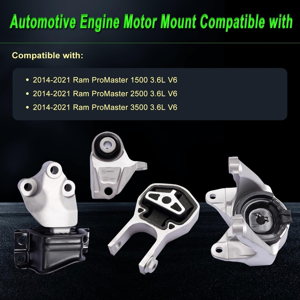 Engine Mount Set for Ram Promaster 2014