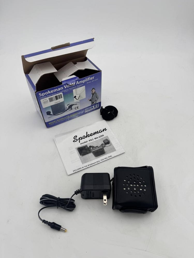 Spokeman Voice Amplifier WITHOUT headset
