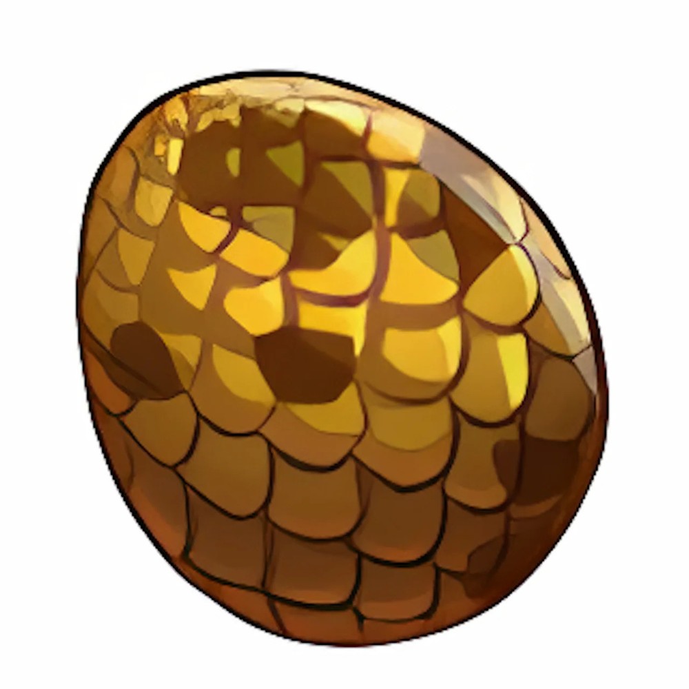 Neopets - Gold Draik Egg - Virtual Item