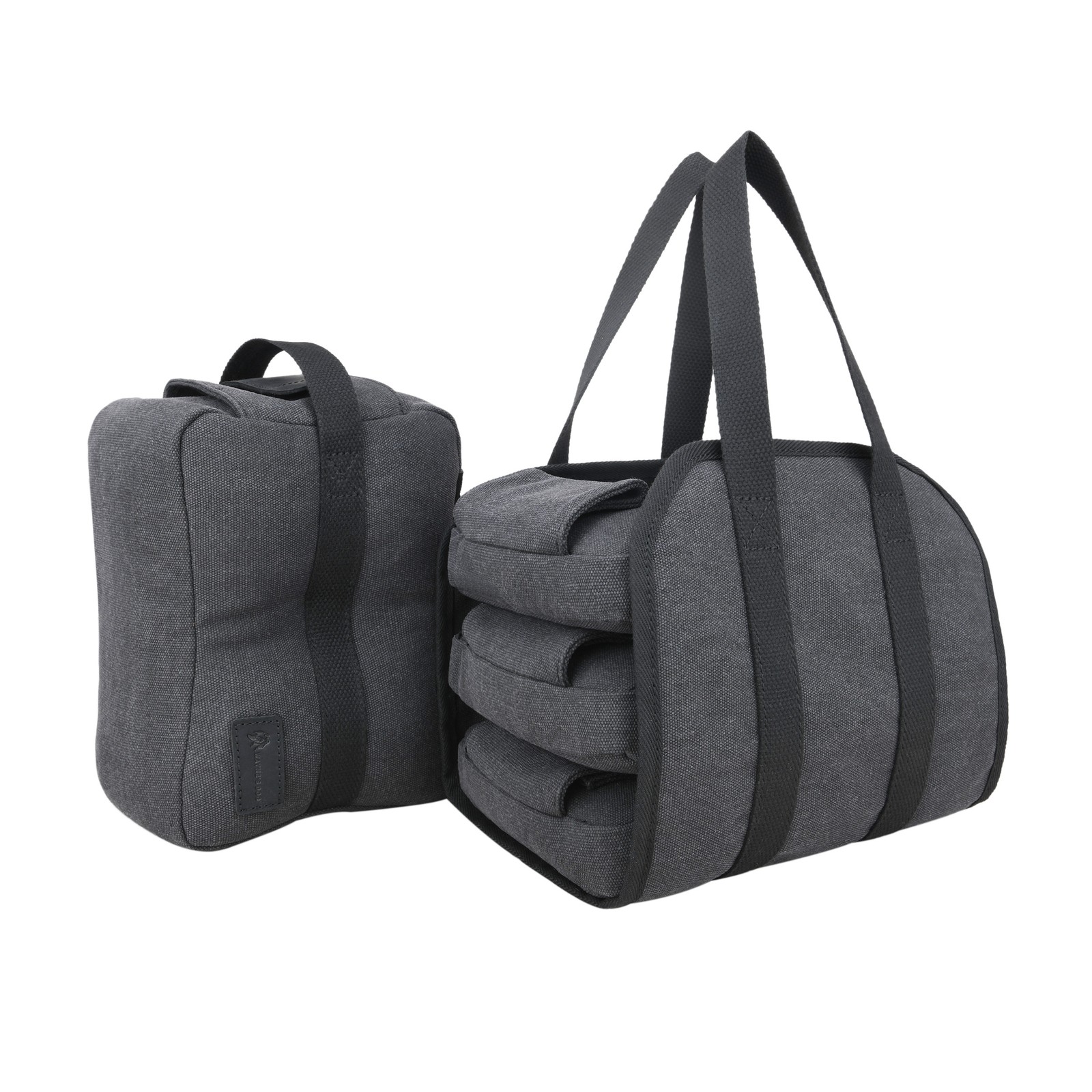 Canvas Shooting Rest Bag Combo , Rest Front & Rear Support Sandbag Stand Holders
