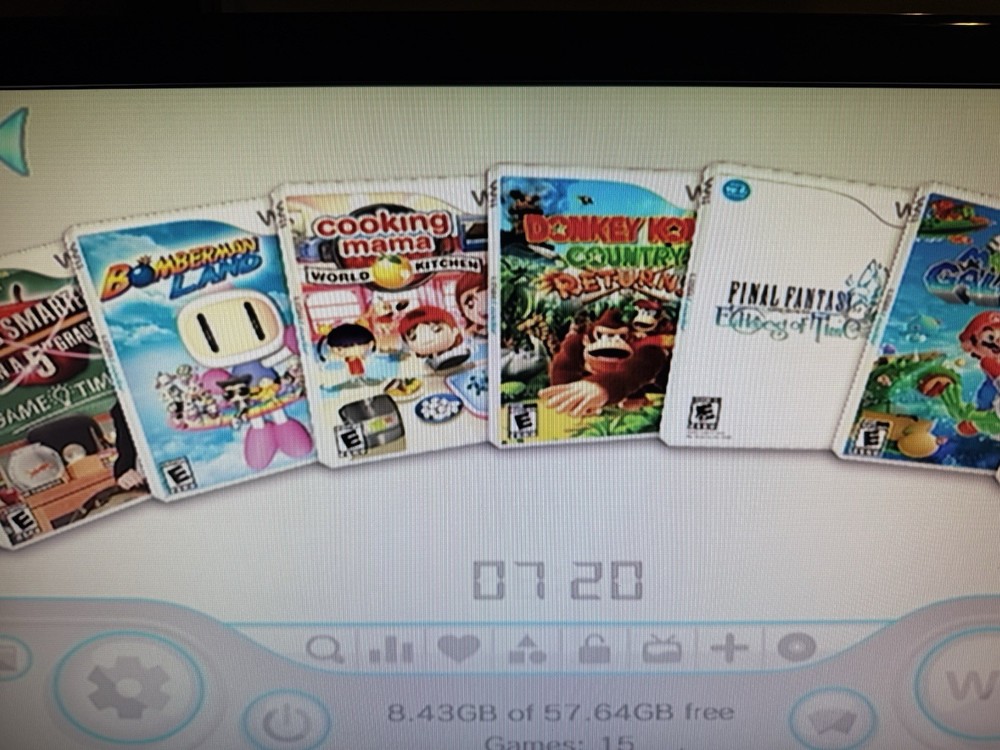 Wii console bundle with 200 games and 1-8 controllers (Please Read Description)