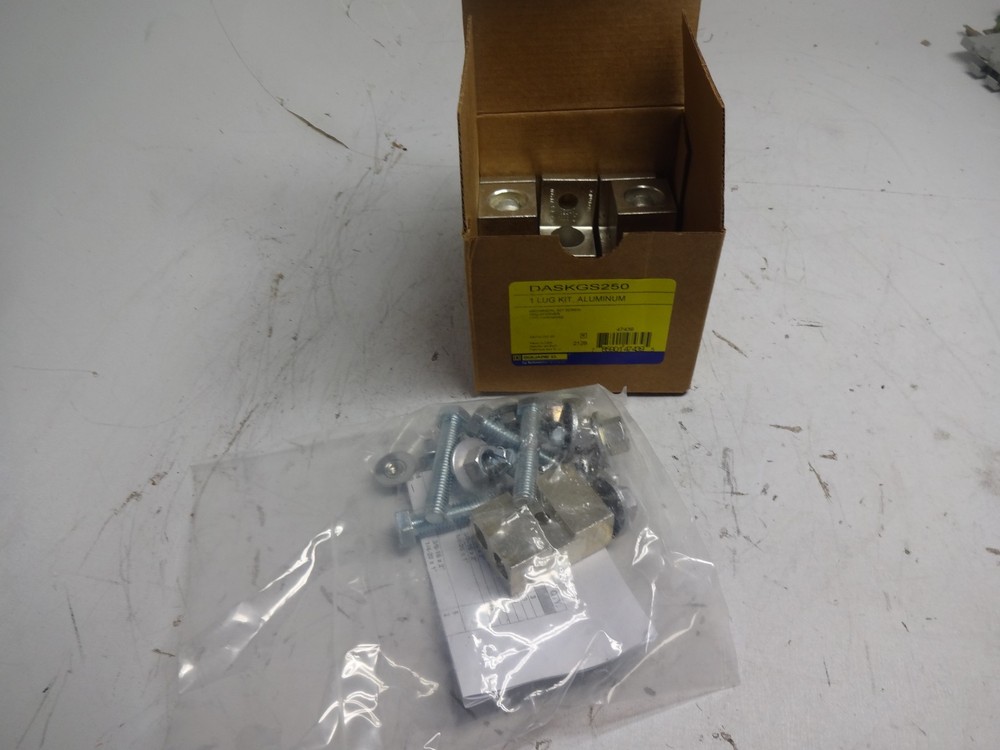 New Square D DASKGS250 Aluminum Lug Kit