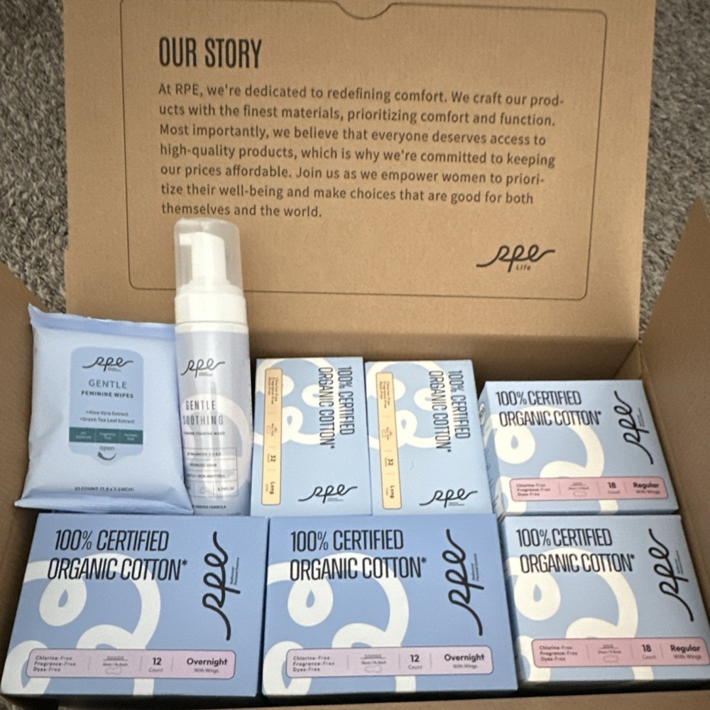 RPE Organic Cotton bundle box