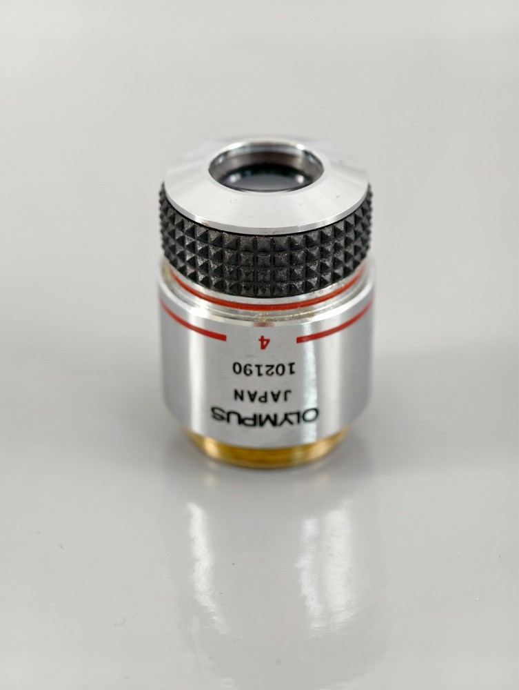 Olympus SPlan PL 4x 0.13 160/- Microscope Objective Phase Contrast