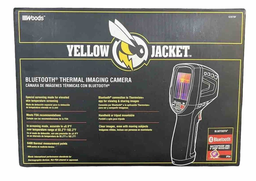 Yellow Jacket Thermal Imaging Camera with Bluetooth HVAC Electrical