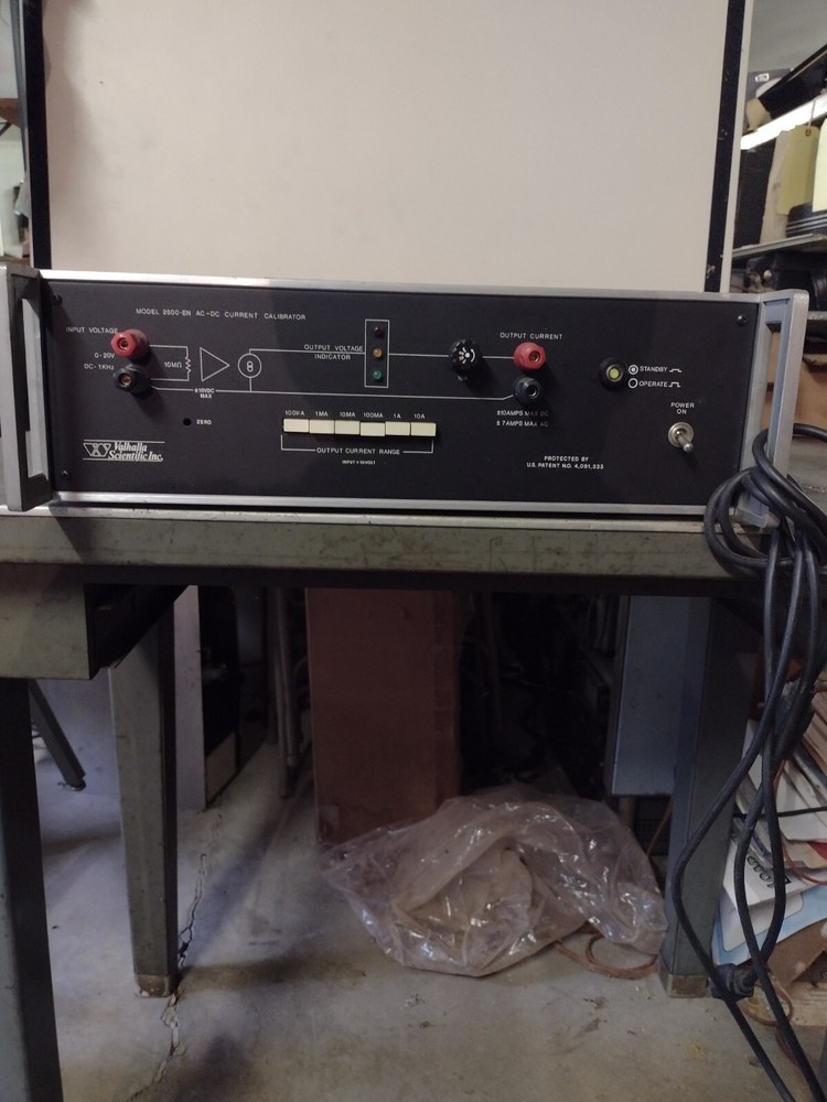 Valhalla Scientific 2500-EN AC-DC Current Calibrator