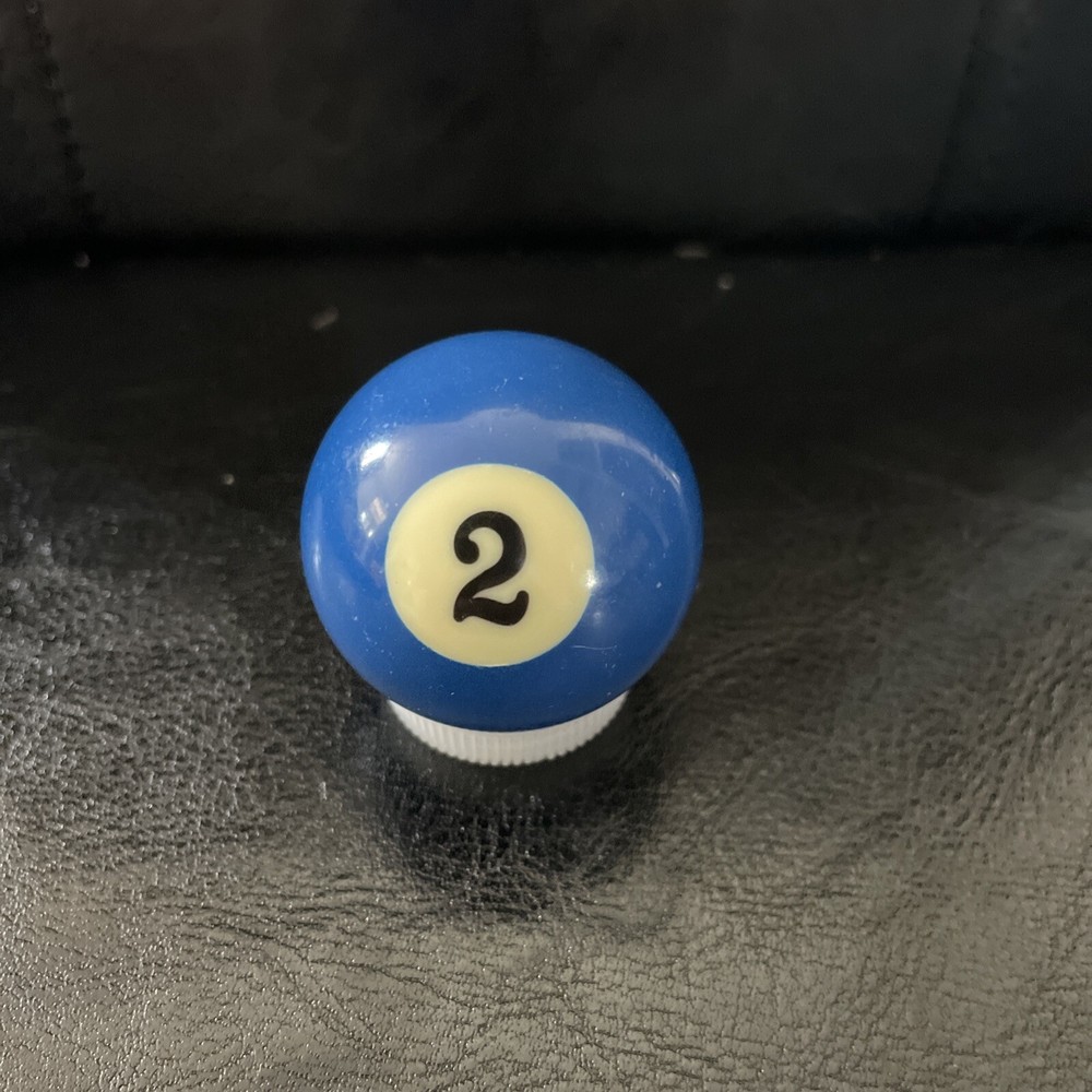 Replacement Mini Billiard Pool Ball..  Blue #2 Ball  1.5"