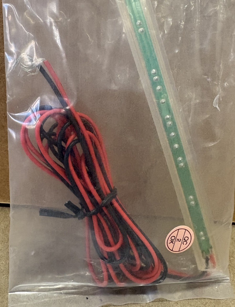 SHOW CHROME 10-2623ALL Amber LED Strip Lower Left 52-623A Side Fairing GL1800