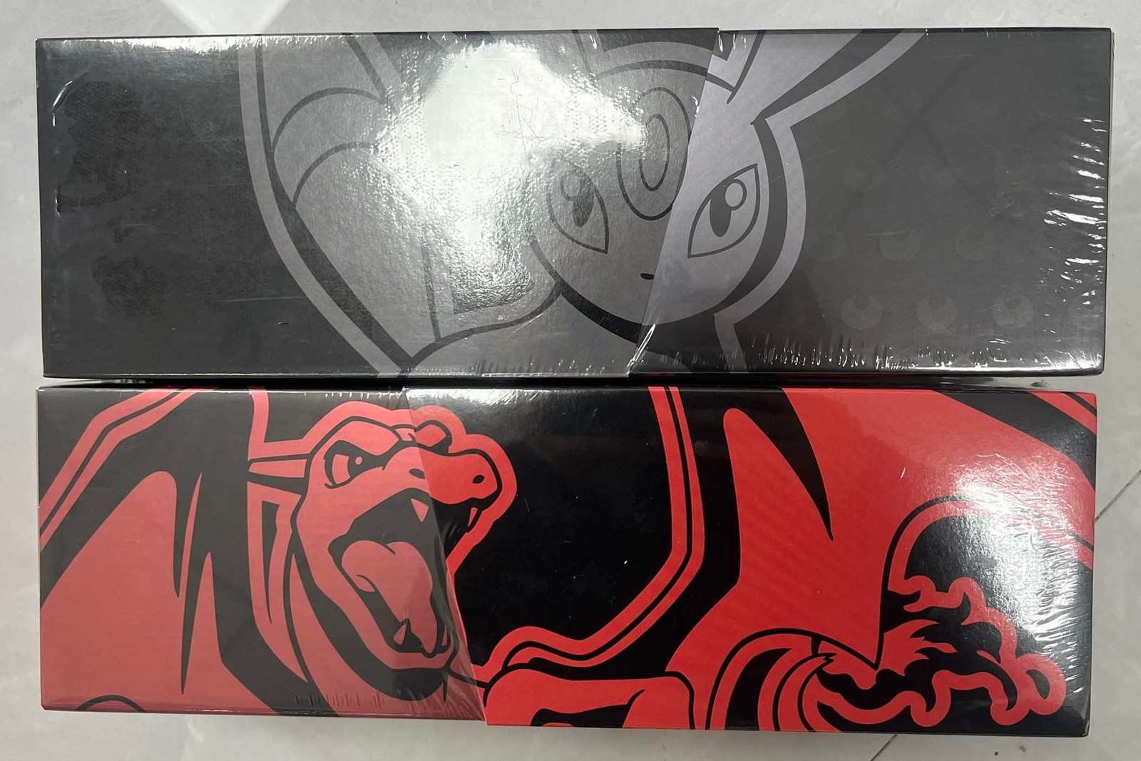 Pokemon Chinese 25th Anniversary "Charizard"+“Umbreon” 2 Reinforced Boxes Sealed