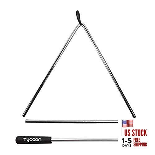 Tycoon Percussion 10 Inch Aluminum Triangle